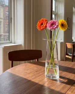 Blomstervase MANNA Glas 26 cm Transparent