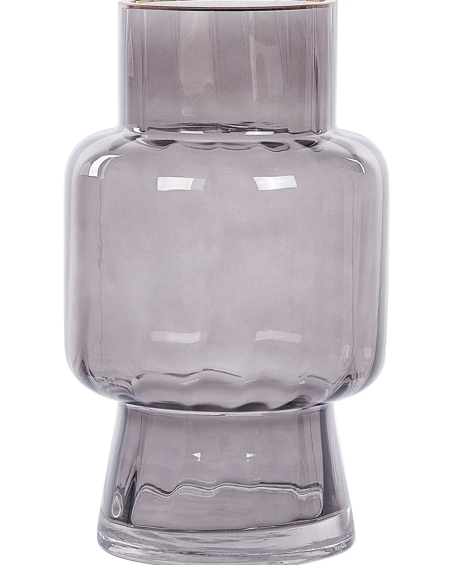 Blomstervase MEGALO Glas 26 cm Grå