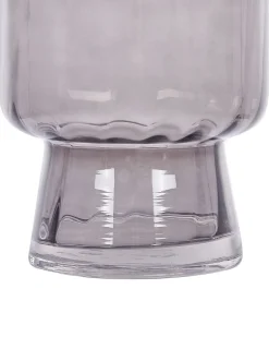 Blomstervase MEGALO Glas 26 cm Grå