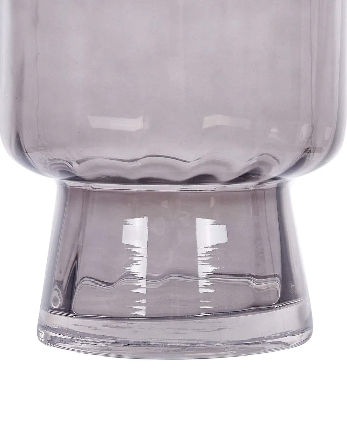 Blomstervase MEGALO Glas 26 cm Grå