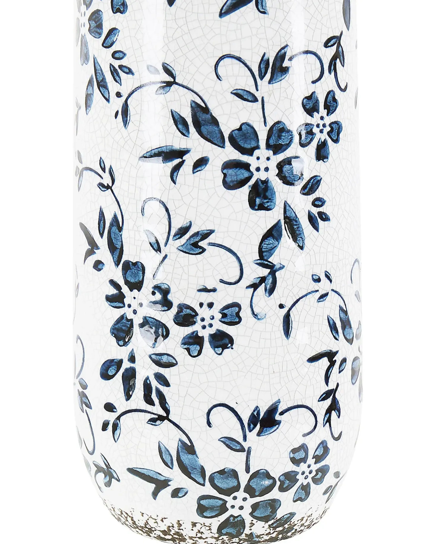 Blomstervase MULAI Stentøj 35 cm Hvid