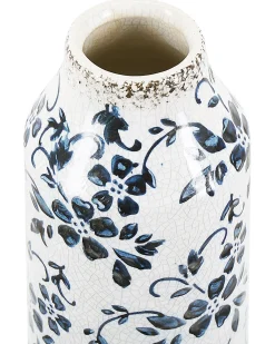 Blomstervase MULAI Stentøj 35 cm Hvid