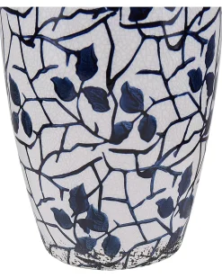 Blomstervase MUTILENE Stentøj 25 cm Hvid