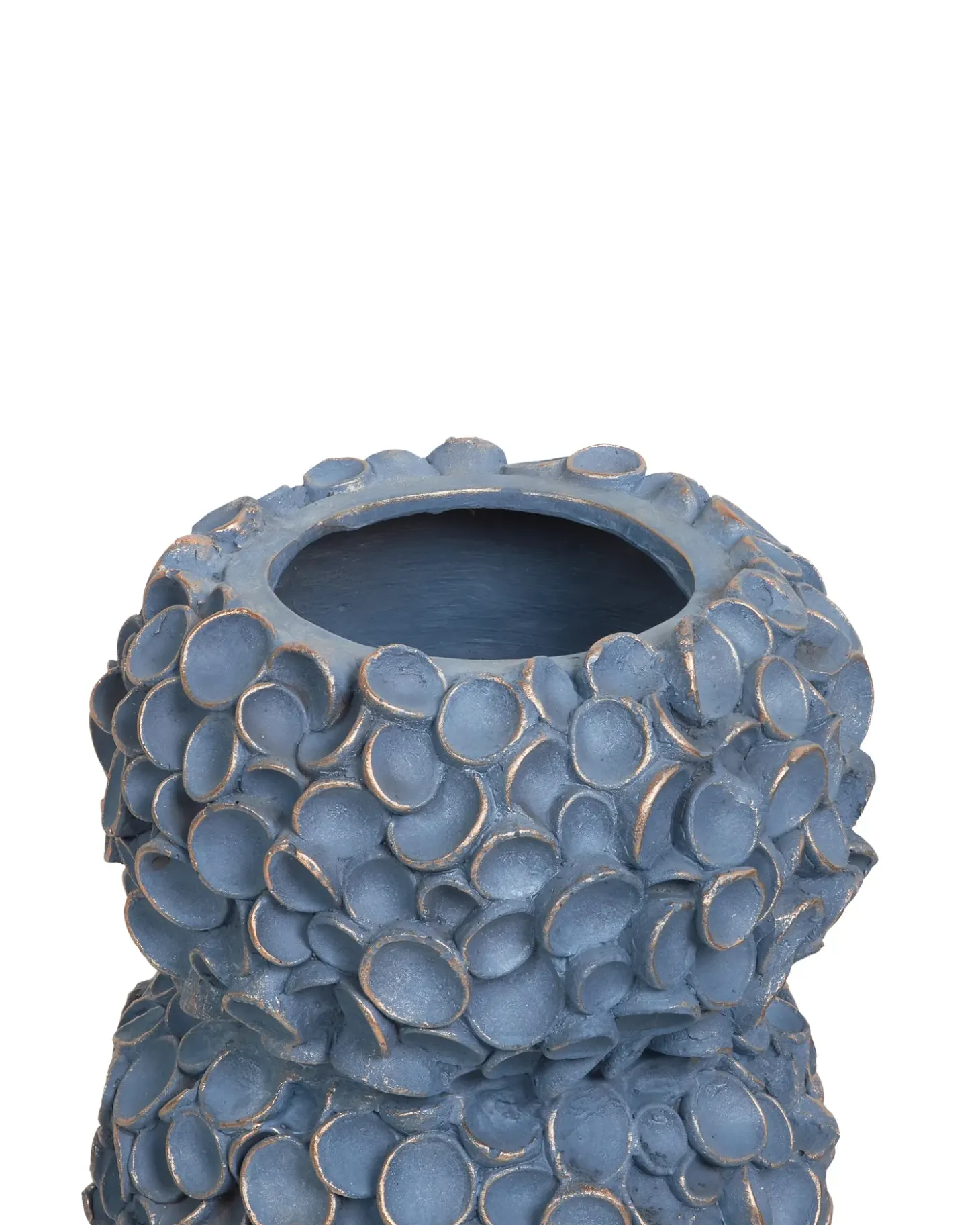 Blomstervase MUZAKI Keramik 52 cm Blå