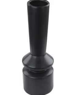 Blomstervase PEANIA Keramik 30 cm Sort