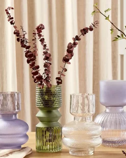 Blomstervase RODIA Glas 24 cm Transparent
