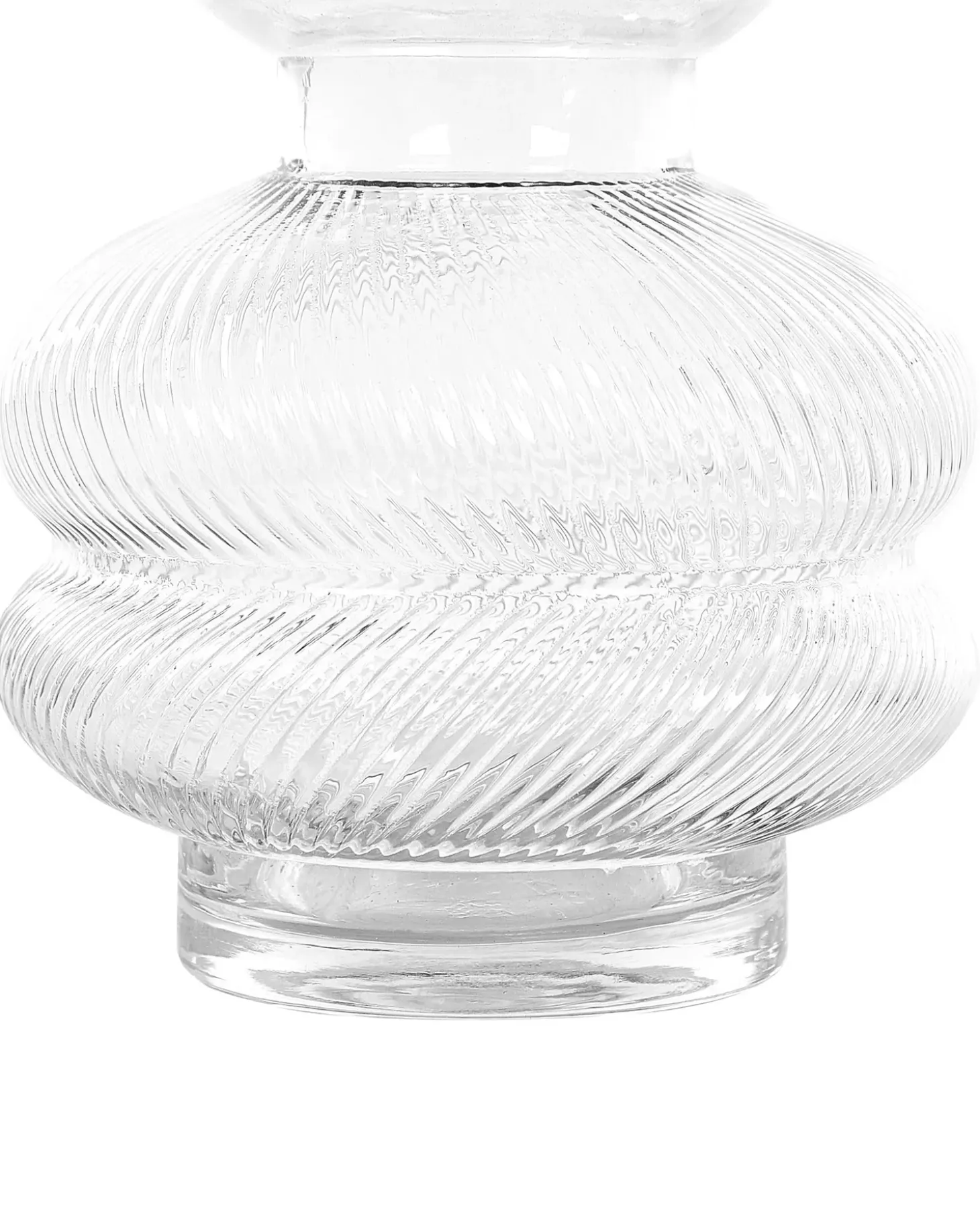 Blomstervase RODIA Glas 24 cm Transparent