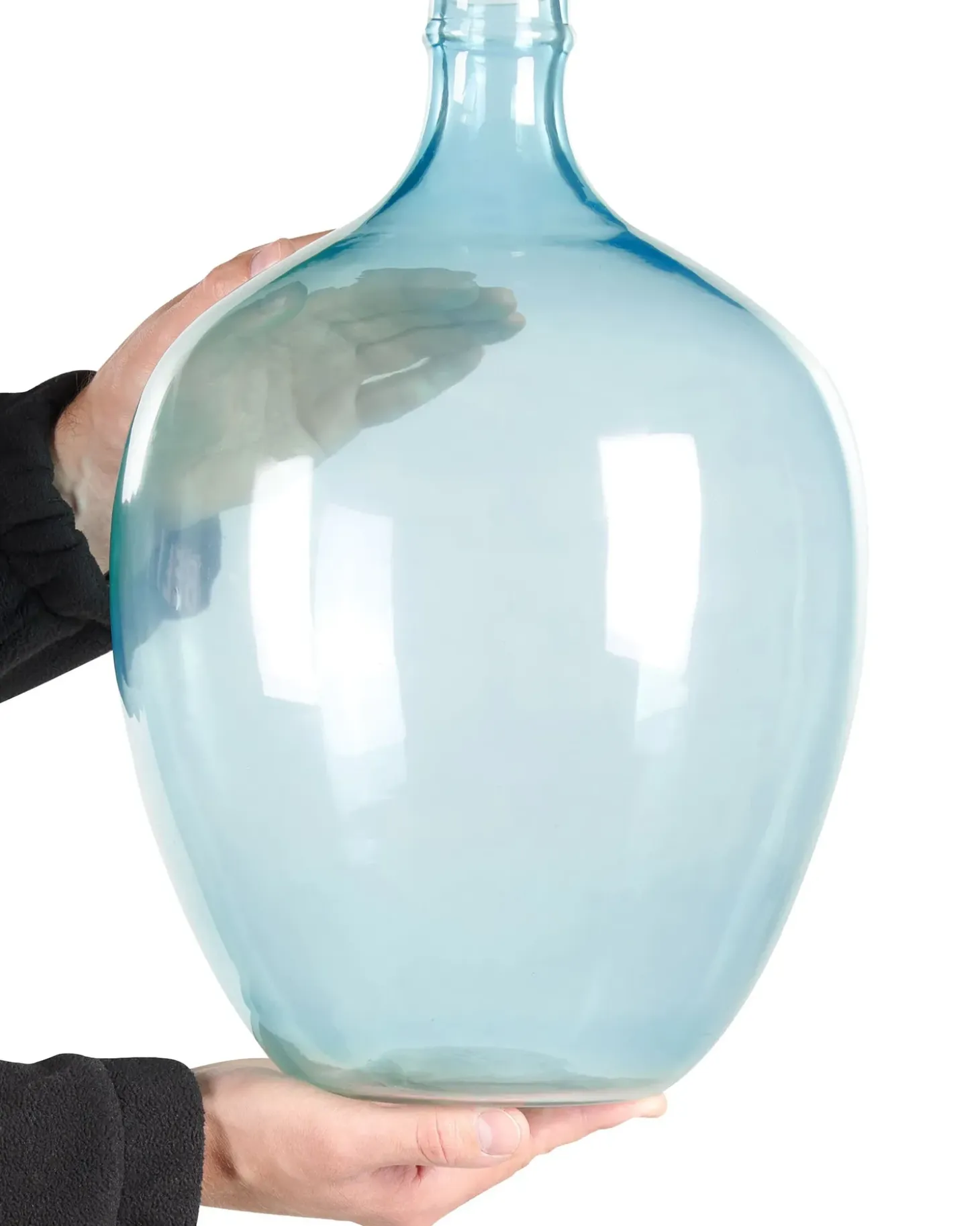 Blomstervase ROTI Glas 39 cm Himmelblå