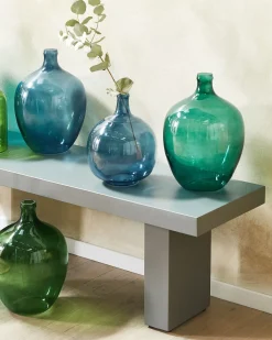 Blomstervase ROTI Glas 39 cm Turkis