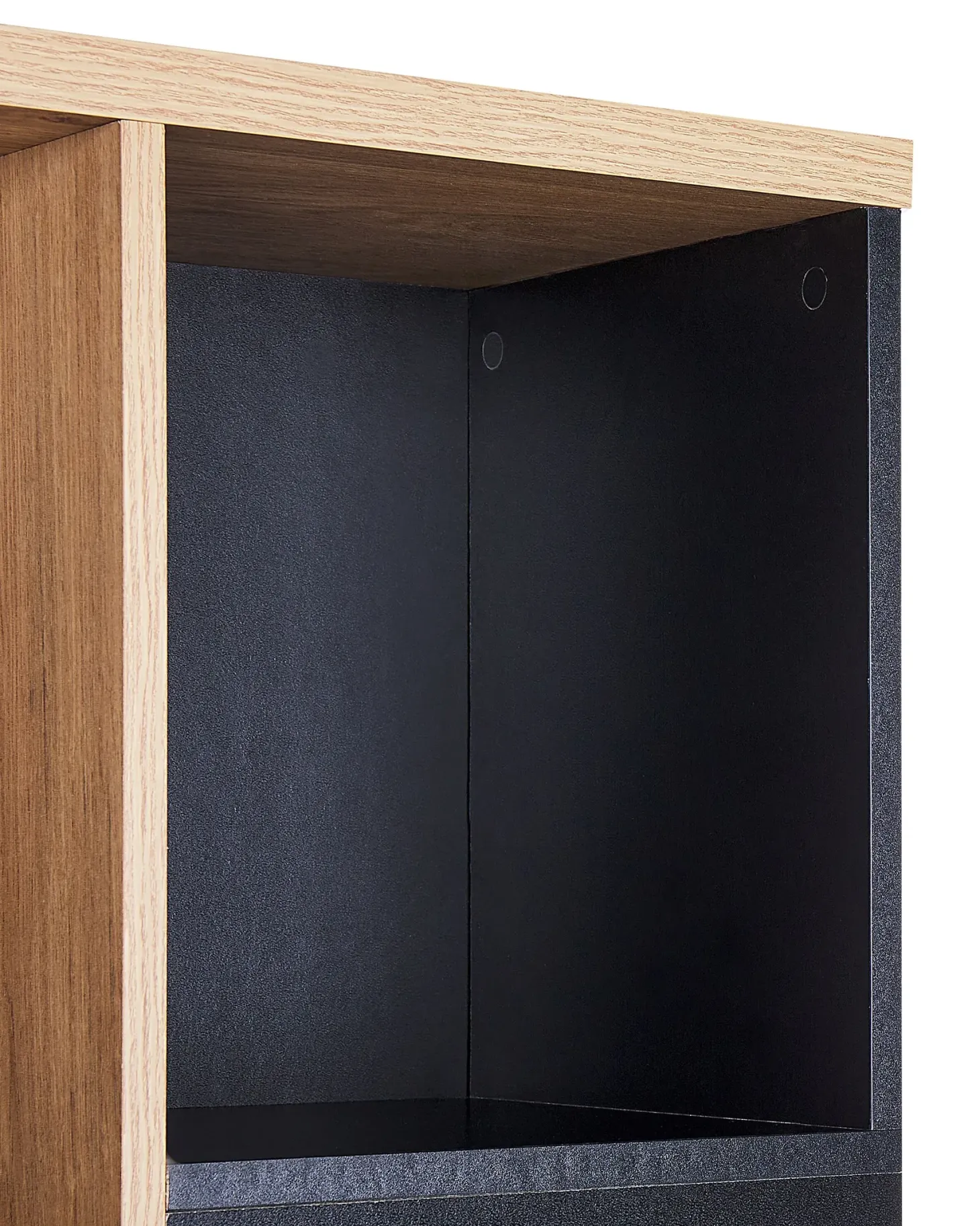 Bogreol BANGOR 175 cm Brun/sort