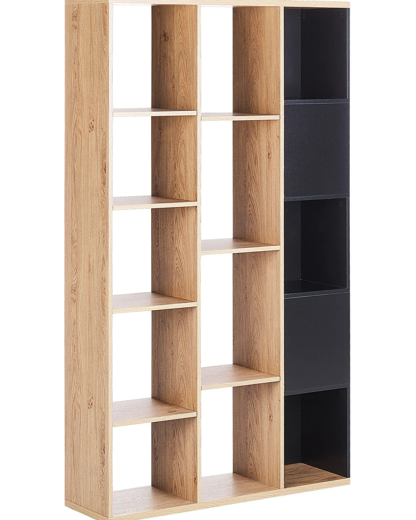 Bogreol BANGOR 175 cm Brun/sort