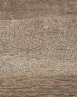 Bogreol med 4 hylder FORRES 143 cm Brun/sort
