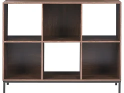 Bogreol PEMBERTON 73 cm Mørkebrun