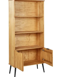 Bogreol TIMMINS Fyretræ 190 cm Brun
