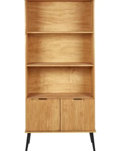 Bogreol TIMMINS Fyretræ 190 cm Brun
