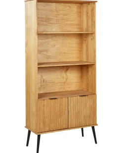 Bogreol TIMMINS Fyretræ 190 cm Brun