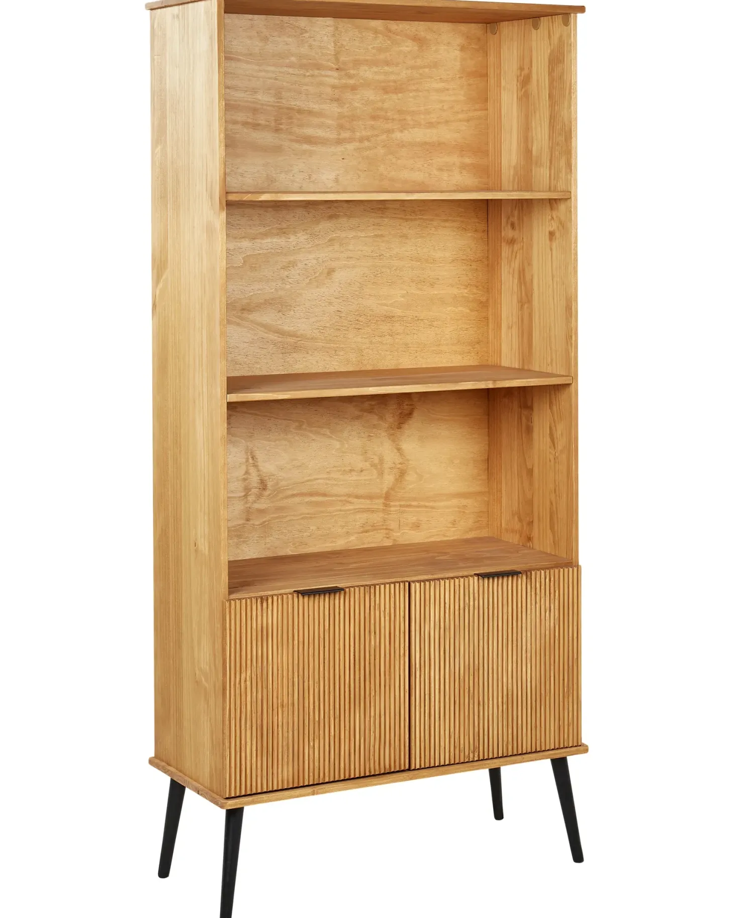 Bogreol TIMMINS Fyretræ 190 cm Brun