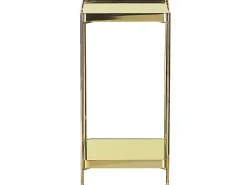 Bord ALSEA Hærdet glas Guld