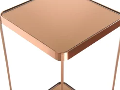 Bord ALSEA Hærdet glas Kobber