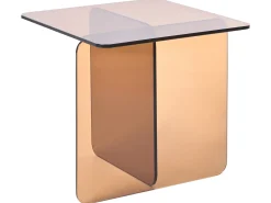 Bord AMISK Hærdet glas Brun