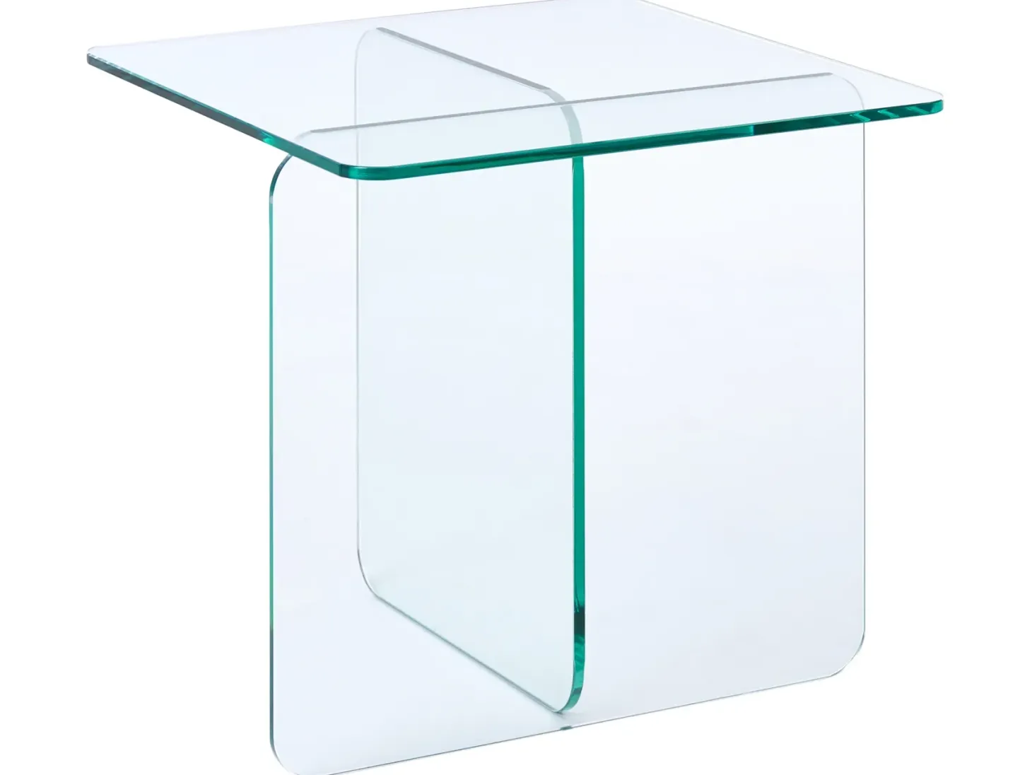 Bord AMISK Hærdet glas Transparent
