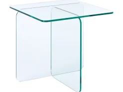 Bord AMISK Hærdet glas Transparent