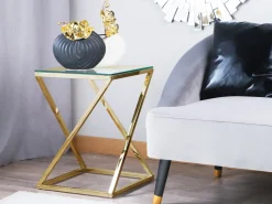 Bord BEVERLY Glas Guld