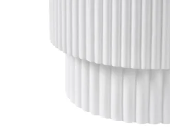 Bord BICCARI 38 cm 38 cm Hvid