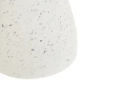Bord BIVIERE 39 cm 39 cm Terrazzo effekt Hvid terrazzo