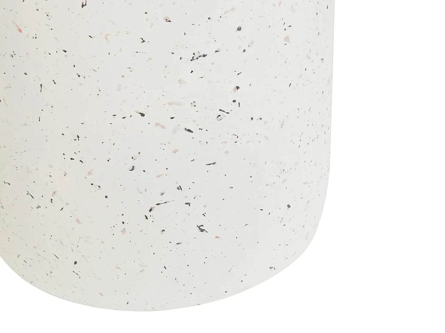 Bord CADINI 33 cm 33 cm Terrazzo effekt Hvid terrazzo
