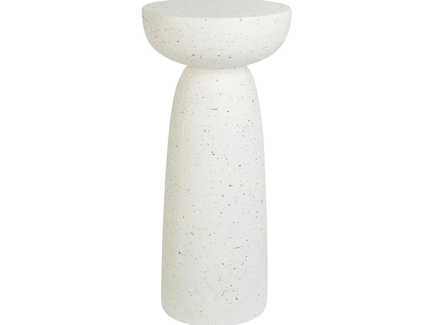 Bord CADINI 33 cm 33 cm Terrazzo effekt Hvid terrazzo