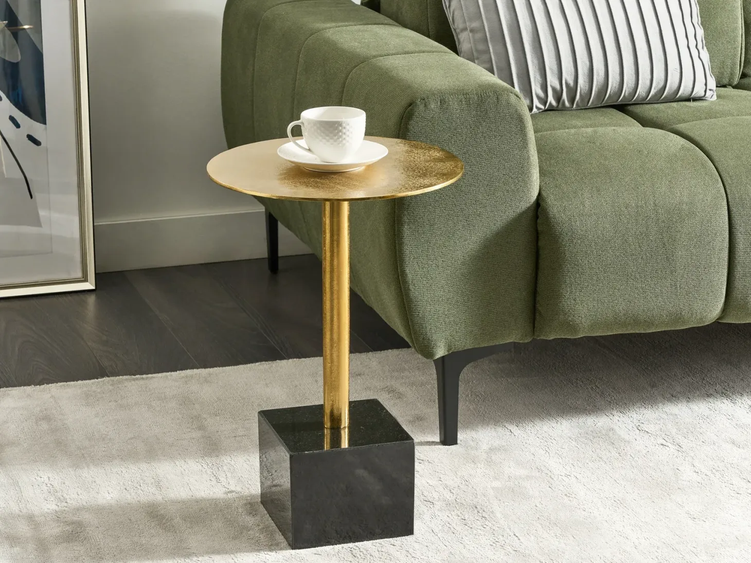 Bord COLIBRI Metal Guld