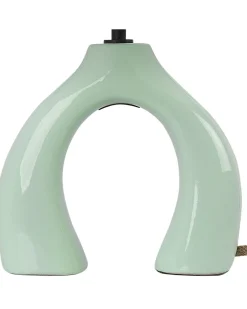 Bordlampe ABBIE Keramik Lysegrøn