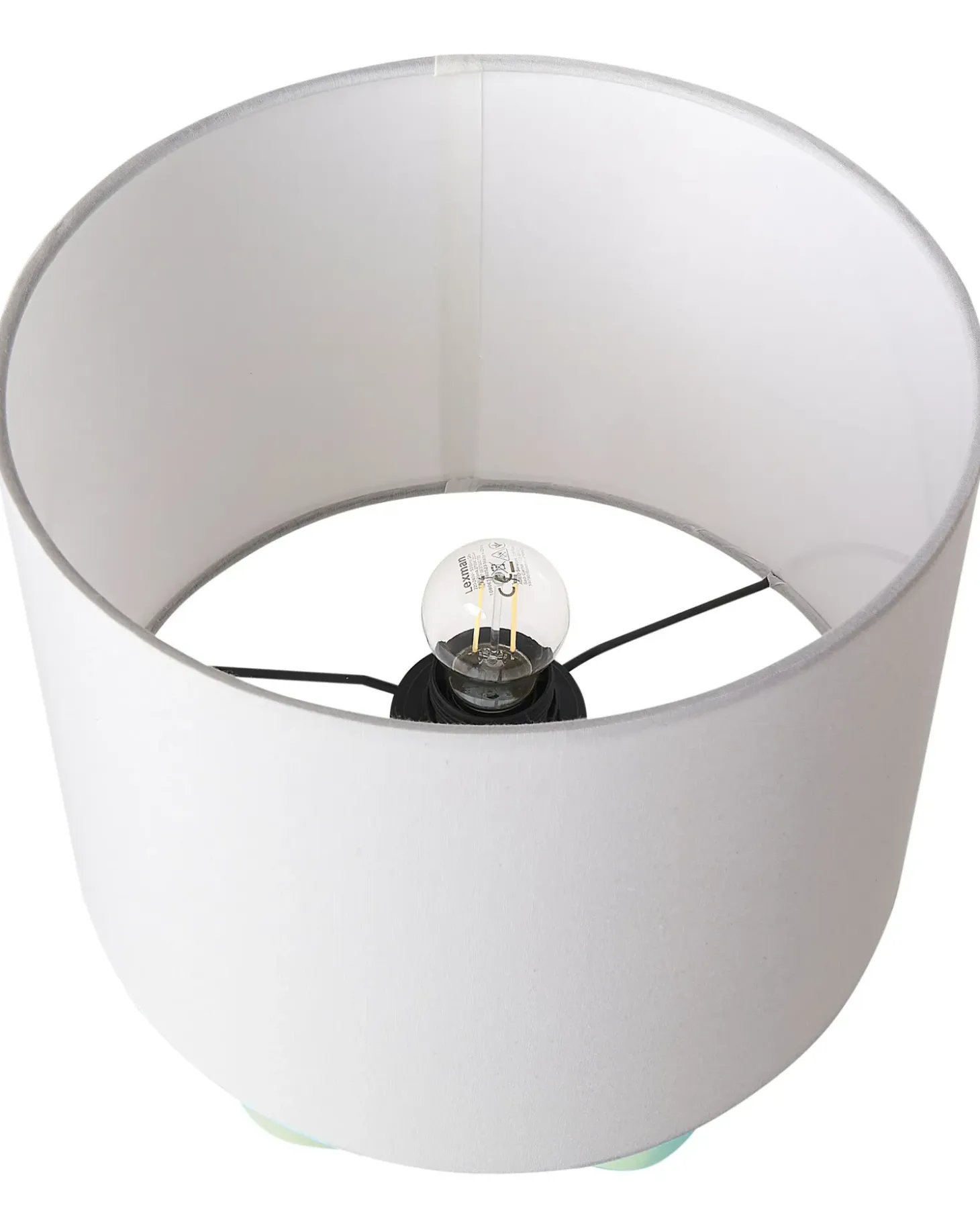 Bordlampe ABBIE Keramik Lysegrøn