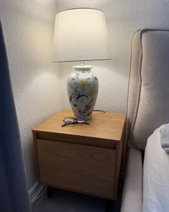 Bordlampe ACROSSO Porcelæn Hvid