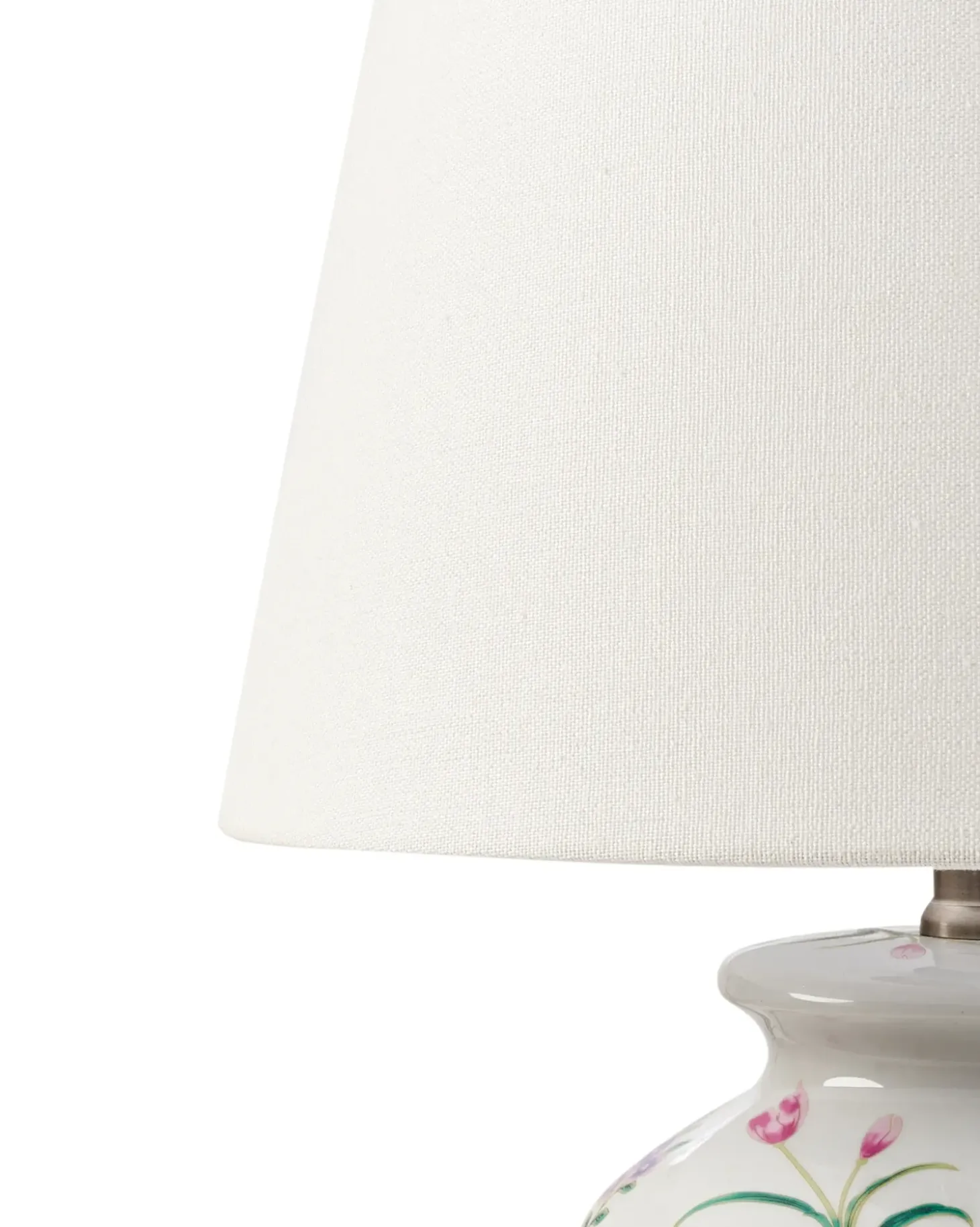 Bordlampe ACROSSO Porcelæn Hvid