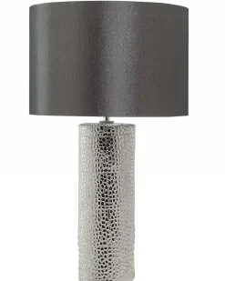 Bordlampe AIKEN Porcelæn Sort