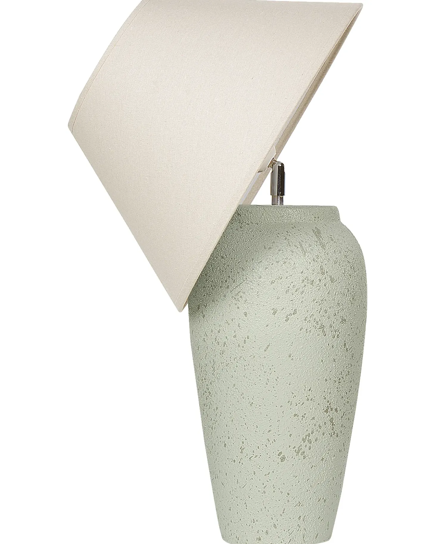 Bordlampe AMBLO Keramik Cremehvid