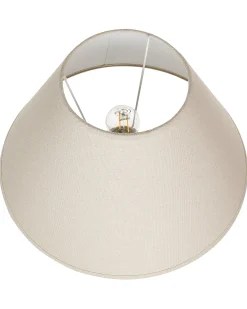 Bordlampe AMBLO Keramik Cremehvid