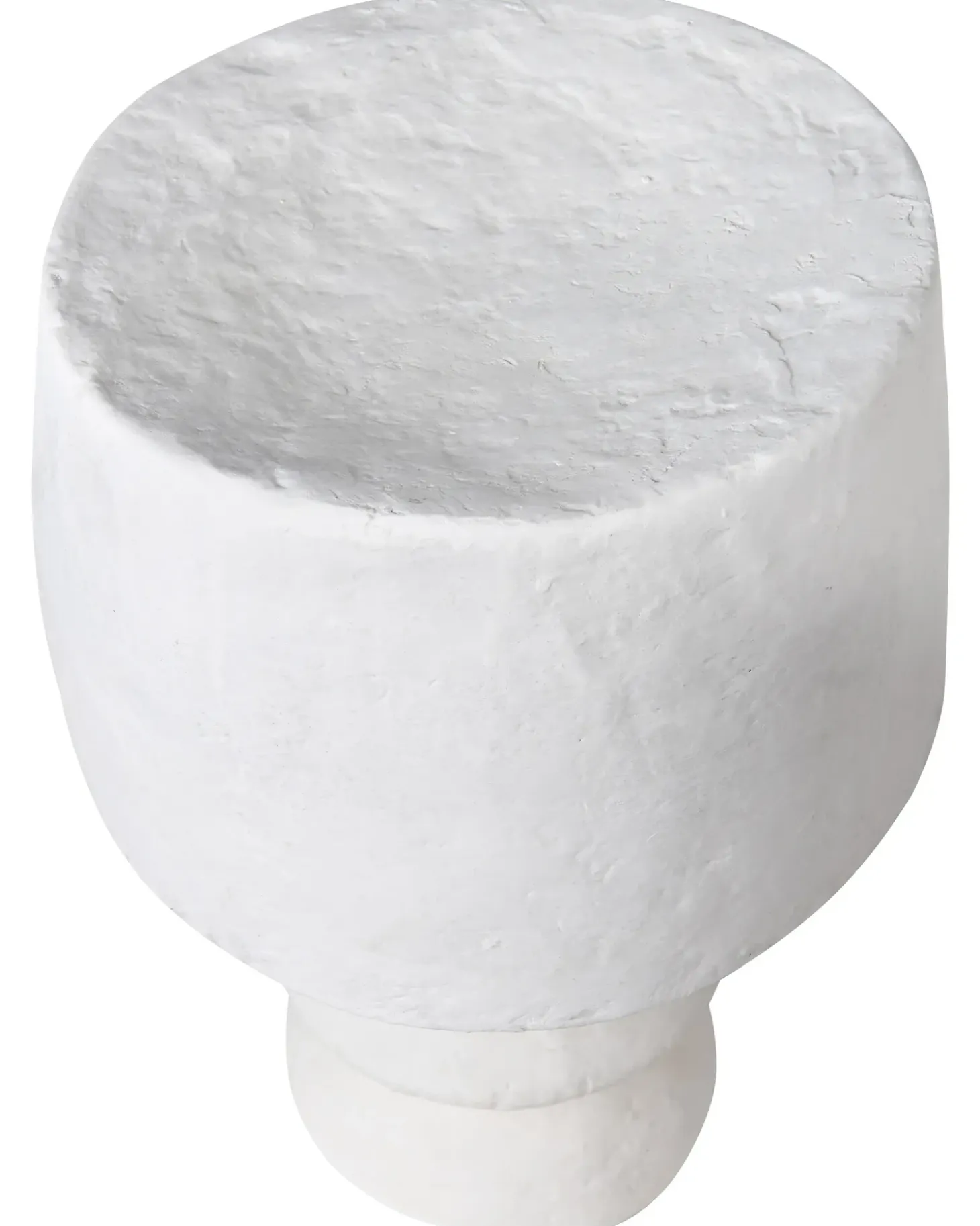 Bordlampe ARAPEY Papmaché Hvid