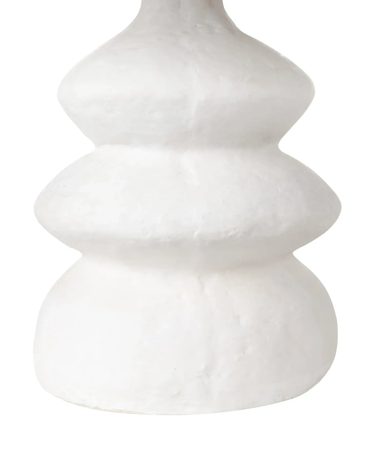 Bordlampe ARAPEY Papmaché Hvid