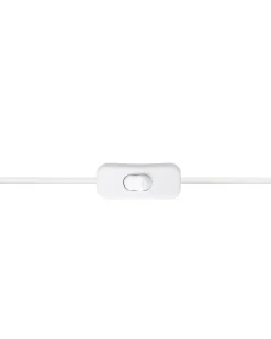 Bordlampe ARAPEY Papmaché Hvid