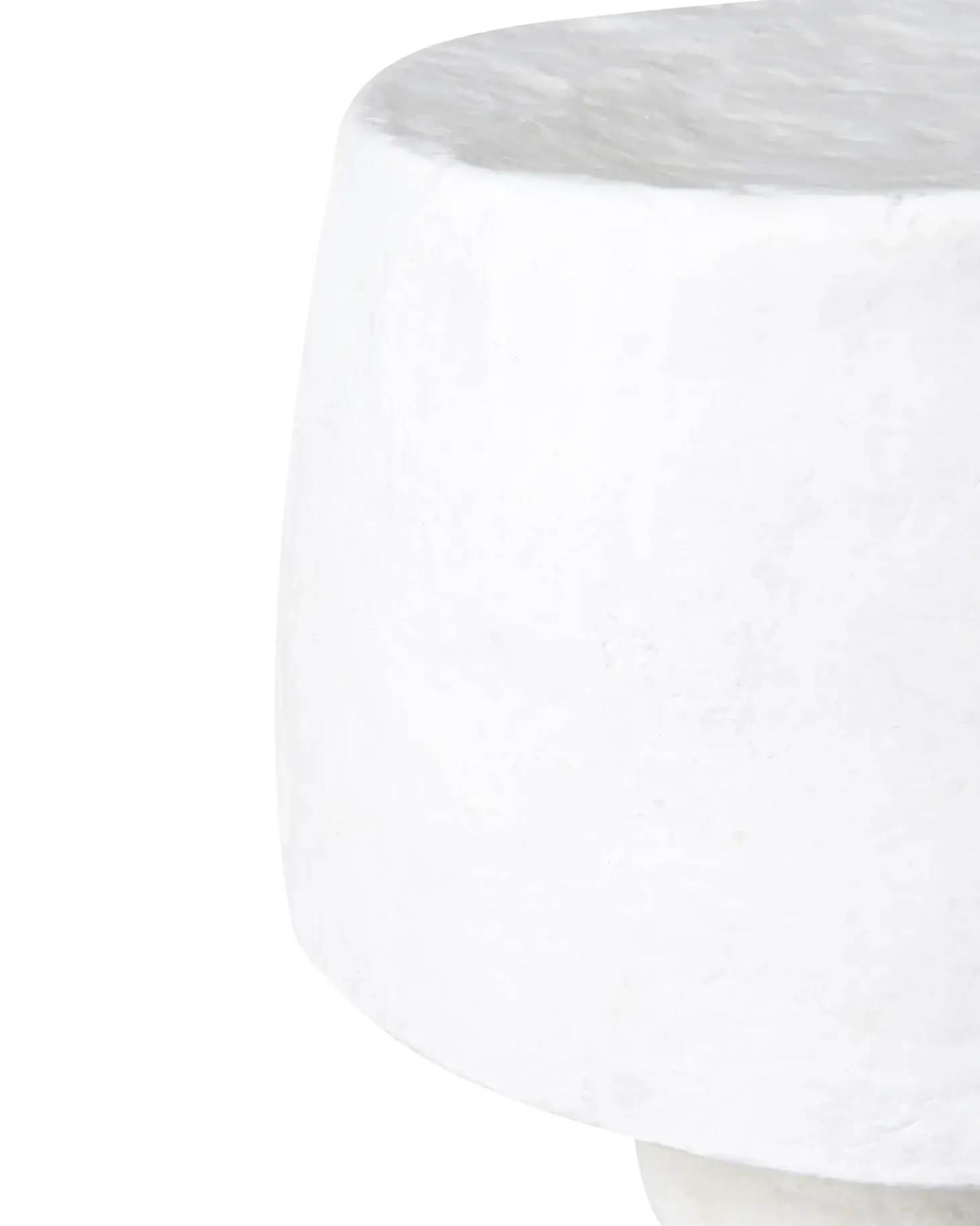 Bordlampe ARAPEY Papmaché Hvid