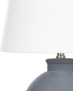 Bordlampe ARCOS Keramik Grå