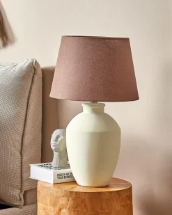 Bordlampe ARCOS Keramik Hvid