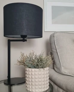 Bordlampe BALDWIN Metal Sort