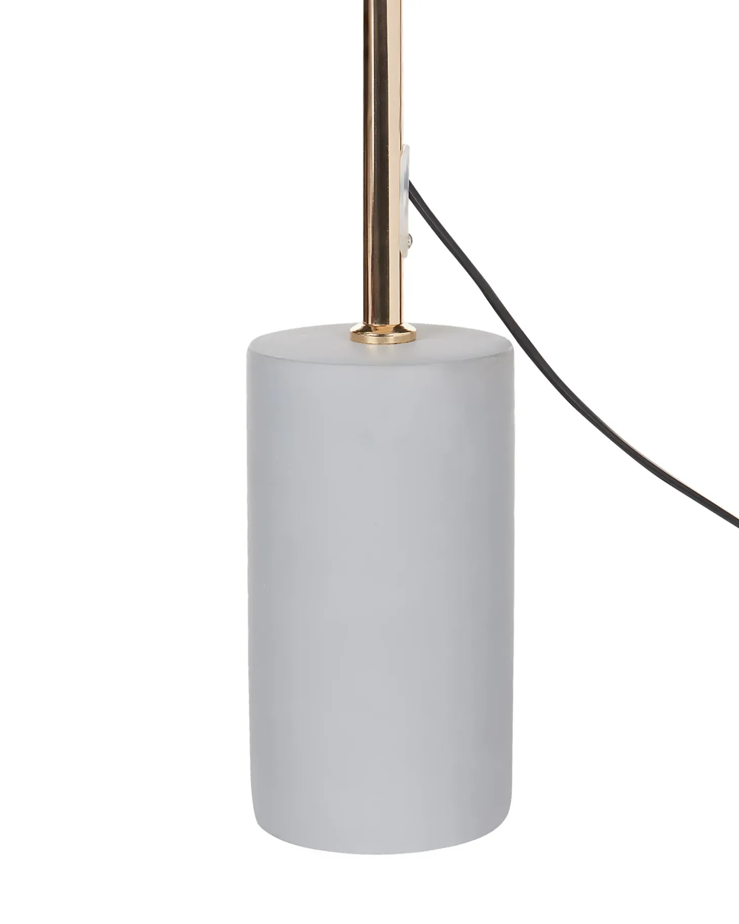 Bordlampe BALUARTE Kunstlinned Beige