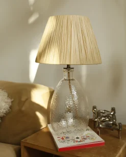 Bordlampe BLANCO Glas Naturlig