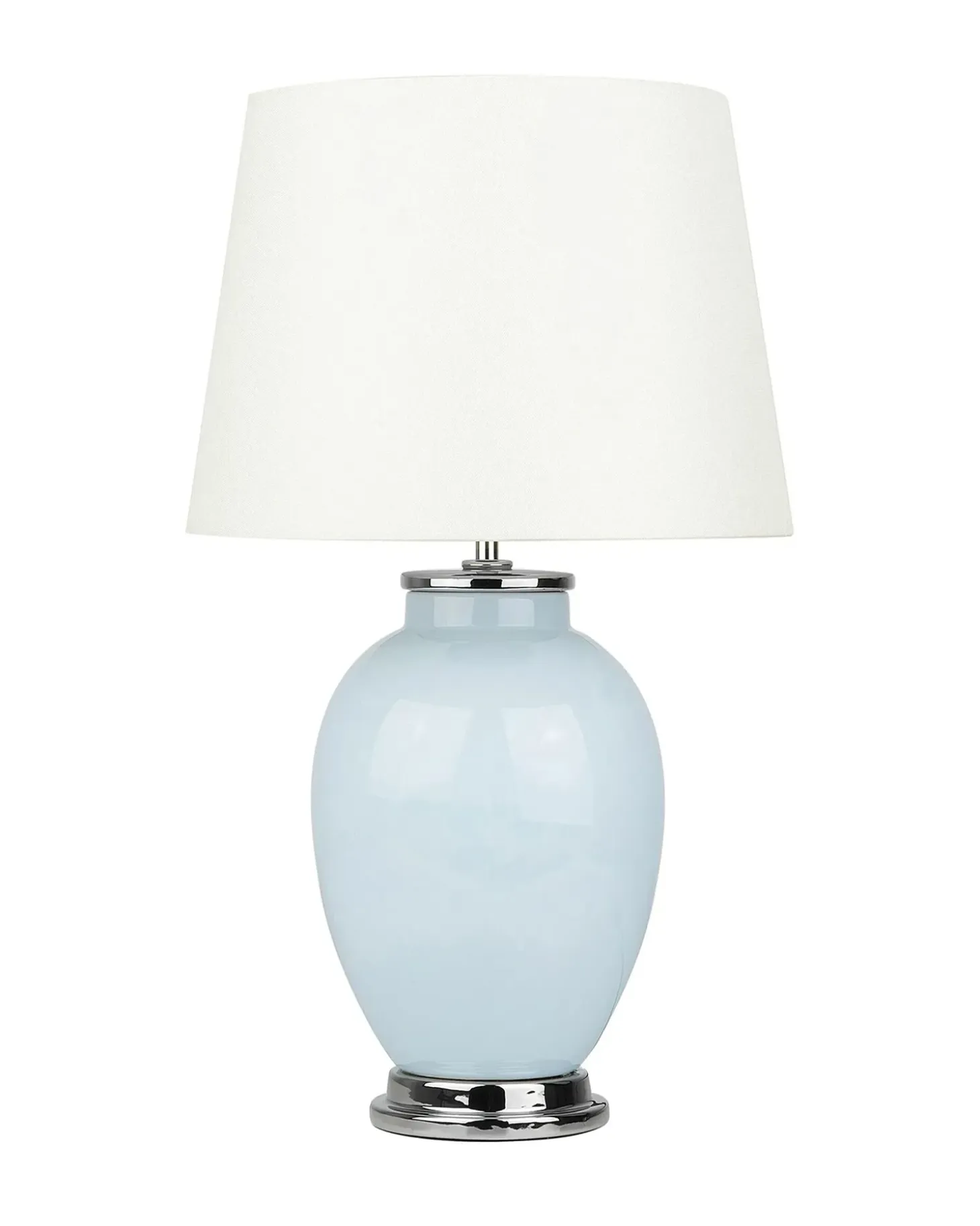Bordlampe BRENTA Keramik Himmelblå