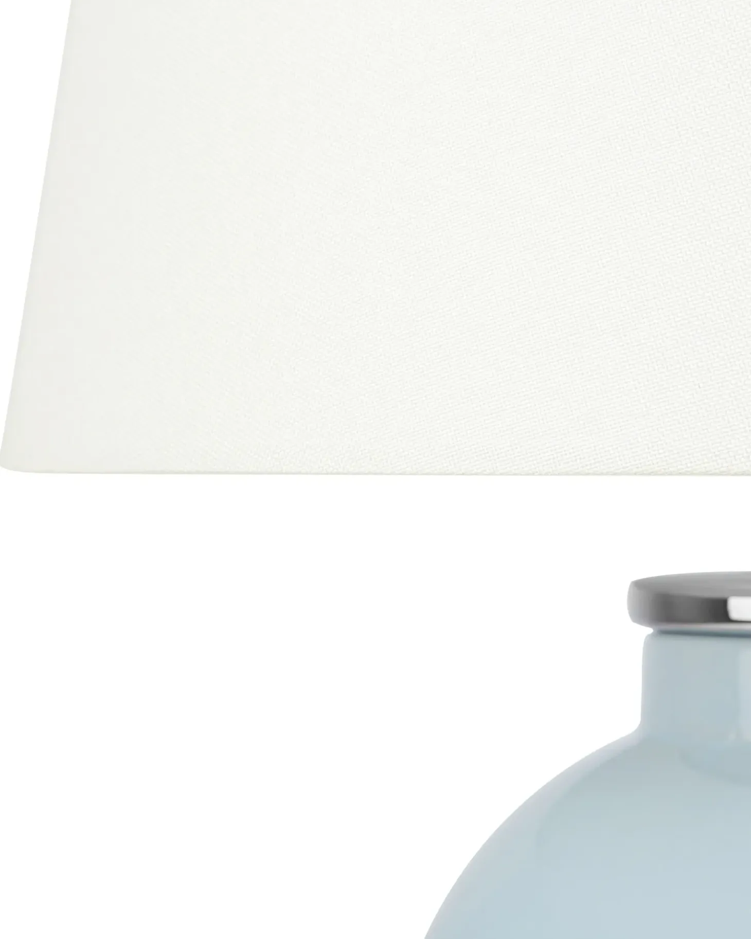 Bordlampe BRENTA Keramik Himmelblå